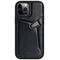 Nillkin Aoge Leather Case Flexible Armored Genuine Leather Case with Pocket for iPhone 12 Mini Black