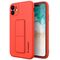 Wozinsky Kickstand Case silicone case with stand for iPhone 11 Pro Max red