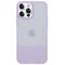 Kingxbar Plain Series case cover for iPhone 13 Pro silicone case purple