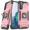 Wozinsky Ring Armor Tough Hybrid Case Cover + Magnetic Mount for Samsung Galaxy S22 + (S22 Plus) Pink