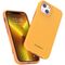 Choetech MFM Anti-drop case Made For MagSafe for iPhone 13 mini orange (PC0111-MFM-YE)