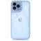 Kingxbar Sparkle Series case iPhone 13 Pro Max with crystals back cover blue