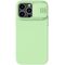 Nillkin CamShield Magnetic Silicone Case iPhone 14 Pro Magnetic MagSafe Cover with Camera Protector Green