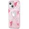 Kingxbar Heart Star Series case for iPhone 14 Plus pink heart case