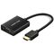 Ugreen cable adapter cable HDMI (male) - VGA (female) black (MM102)