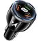 Wozinsky WCCCA car charger 2x USB-C 1x USB-A 90W PD QC - black