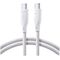 Joyroom Multi-Color Series SA34-CC3 USB-C / USB-C Cable 60W Fast Transfer 1m - White