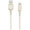 Dudao L7SL USB-A - Lightning 5A cable 1m - beige