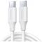 Ugreen US562 USB-C / USB-C PD cable 100W 2m - white