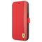 Ferrari FESAXFLBKP13LRE iPhone 13 Pro / 13 6.1&quot; red/red book On Track Carbon Stripe