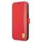 Ferrari FESAXFLBKP13SRE iPhone 13 mini 5.4&quot; red/red book On Track Carbon Stripe