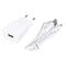 Maxlife MXTC-01 charger 1x USB 2.1A white + microUSB cable 5900495761668