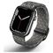 Uniq strap Aspen Apple Watch 44/42 / 45mm Series 4/5/6/7/8 / SE / SE2 Braided DE gray / pebble gray