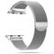 Strap for APPLE WATCH 4 / 5 / 6 / 7 / SE (42 / 44 / 45 MM) Tech-Protect Milaneseband silver 5906735412666