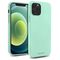 Case IPHONE 14 Matte Silicone Mercury Soft Jelly mint 8809887822253