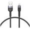 Cable 2.4A 0,25m USB - Micro USB Tech-Protect Ultraboost black 9490713928943