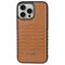 Original Case APPLE IPHONE 15 PRO (AU-TPUPCMIP15P-GT/D3-BN) Audi Synthetic Leather MagSafe brown 6955250227001