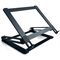 Silver Monkey US-600 stand for laptops up to 17.3'', aluminum - black