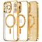 Techsuit Case for iPhone 12 Pro Max - Techsuit Luxury Glitter MagSafe - Gold 5949419134003 έως 12 άτοκες Δόσεις