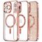 Techsuit Case for iPhone 13 Pro Max - Techsuit Luxury Glitter MagSafe - Rose Gold 5949419133457 έως 12 άτοκες Δόσεις