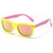 Techsuit Kids Sunglasses with UV Protection - Techsuit (D802) - Yellow / Pink / Pink 5949419153103 έως 12 άτοκες Δόσεις