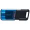 Kingston 256GB Memory Stick - Kingston DT80M (DT80M/256GB) - Black and Blue 0740617330557 έως 12 άτοκες Δόσεις