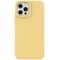 Eco Case Case for iPhone 12 Pro Max Silicone Cover Phone Cover Yellow