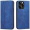 Magnet Fancy Case Case for iPhone 13 Pro Pouch Card Wallet Card Stand Blue