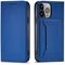 Magnet Card Case case for iPhone 14 Pro flip cover wallet stand blue