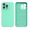 Silicone case for iPhone 13 Pro Max silicone cover mint green