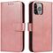 Magnet Case for Samsung Galaxy S23 Ultra Cover with Flip Wallet Stand Pink