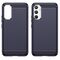 Carbon Case case for Samsung Galaxy A54 5G flexible silicone carbon cover blue