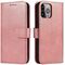 Magnet Case Cover for Xiaomi Redmi Note 12 Cover with Flip Wallet Stand Pink