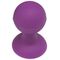 Phone holder with a round head - purple