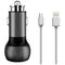 LDNIO C503Q 2USB Car charger +  MicroUSB Cable 5905316142497