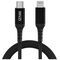 INVZI USB-C to Lightning Cable, MFi, 2m (Black) 744252199890