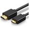 Ugreen cable HDMI - mini HDMI cable 19 pin 2.0v 4K 60Hz 30AWG 1.5m black (11167)