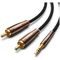 Ugreen cable audio cable 3.5 mm mini jack (male) - 2RCA (male) 2m copper (AV170)