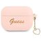 Original Case APPLE AIRPODS PRO Guess Silicone Charm Heart Collection (GUAPLSCHSP) pink 3666339039011