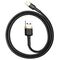 Baseus Cafule Cable USB Lightning 2A 3m (Gold+Black) 6953156296329