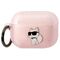 Original Case APPLE AIRPODS PRO 2 Karl Lagerfeld Ikonik Choupette (KLAP2HNCHTCP) pink 3666339099329