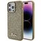 Original Case APPLE IPHONE 15 PRO MAX Guess Hardcase Disco Metal Script (GUHCP15XPMSDGSD) gold 3666339173609