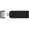 Kingston pendrive 64GB USB-C DT70 black 740617305302