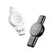 XO wireless inductive watch charger QI CX026 USB+USB-C 2,5W white 6920680856572