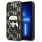 Original Case IPHONE 13 MINI Karl Lagerfeld Hardcase Monogram Ikonik Patch black 3666339049362