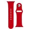 Silicone Strap APS Silicone Band for Watch 9 / 8 / 7 / 6 / 5 / 4 / 3 / 2 / SE (41 / 40 / 38mm) Strap Watch Bracelet Red