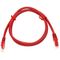 PATCH CORD UTP CABLE CAT5 0.5M RED 0.006.145 έως 12 άτοκες Δόσεις