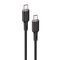 Acefast C2-03 USB-C - USB-C PD QC cable 60W 3A 480Mb/s 1.2m - black