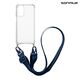 Θήκη Σιλικόνης με Strap Sonique Armor Clear Samsung Galaxy A15 4G / Galaxy A15 5G Πράσινο Σκούρο 5201101992088