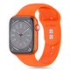 Strap for APPLE WATCH 3 / 4 / 5 / 6 / 7 / 8 / 9 / SE (38 / 40 / 41 MM) Tech-Protect Silicone Bright orange 5906302310197